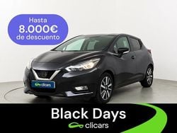 Negro Usado 2019 Nissan Micra Acenta | 10.390 € (Precio justo)