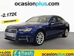 Azul Usado 2017 Audi A4 S-Line Berlina | 21.590 € (Buen precio)