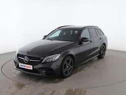 Negro Usado 2021 Mercedes C220 AMG line Familiar | 31.999 € (Buen precio)