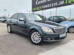 Verde Usado 2008 Mercedes C220 Elegance Berlina | 9200 € (Precio justo)