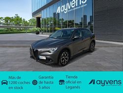 Gris Usado 2021 Alfa Romeo Stelvio Sprint SUV | 28.600 € (Un poco caro)