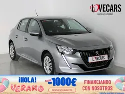 Gris Usado 2021 Peugeot 208 Active Utilitario | 13.900 € (Precio justo)