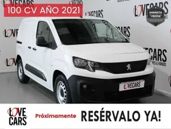 Blanco Usado 2021 Peugeot Partner S Monovolumen | 8700 €