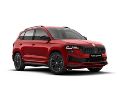 Rojo Nuevo 2025 Skoda Karoq SportLine SUV | 34.310 € (Precio justo)