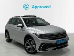 Gris Usado 2021 VW Tiguan R-line SUV | 28.900 € (Precio justo)