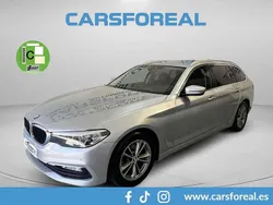 Gris Usado 2018 BMW 520 Familiar | 23.490 € (Buen precio)