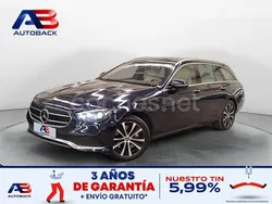 Azul Usado 2021 Mercedes E300 Familiar | 29.650 € (Precio justo)