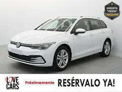 Blanco Usado 2022 VW Golf VIII Life Familiar | 20.500 € (Precio justo)