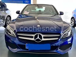 Azul Usado 2016 Mercedes C220 Berlina | 22.000 € (Un poco caro)