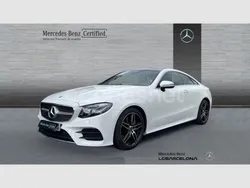 Blanco polar Usado 2017 Mercedes E220 AMG line Coupe | 36.900 € (Precio justo)