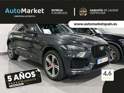 Gris / plata Usado 2018 Jaguar F-Pace R-Sport SUV | 29.900 € (Un poco caro)