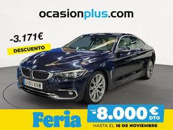 Azul Usado 2018 BMW 420 Coupe | 23.890 € (Precio justo)