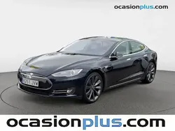 Azul Usado 2014 Tesla Model S Berlina | 23.250 € (Precio justo)