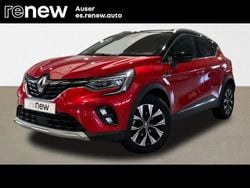 Carrocería rojo deseo con techo negro brillante Usado 2023 Renault Captur Techno SUV | 19.450 € (Precio justo)