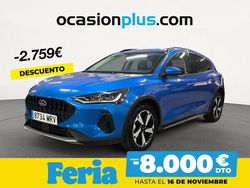 Azul Usado 2024 Ford Focus Active | 20.450 € (Precio justo)