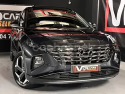 Gris Usado 2021 Hyundai Tucson SUV | 27.990 € (Precio justo)