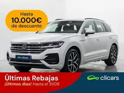 Blanco Usado 2021 VW Touareg R-line SUV | 43.490 € (Precio justo)