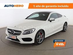 Blanco Usado 2017 Mercedes C300 AMG line Coupe | 28.899 € (Buen precio)