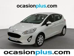 Gris plata Usado 2018 Ford Fiesta Trend+ Utilitario | 9819 € (Precio justo)