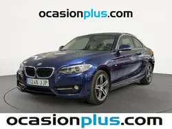 Azul Usado 2015 BMW 220 Sport Line Coupe | 22.200 € (Caro)