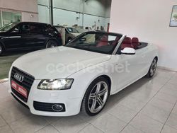 Blanco Usado 2010 Audi A5 Cabriolet S-Line Descapotable | 12.999 € (Buen precio)
