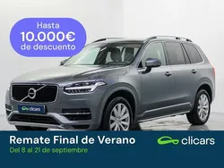 Gris / plata Usado 2019 Volvo XC90 Momentum SUV | 39.490 € (Precio justo)