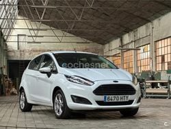 Blanco Usado 2013 Ford Fiesta Titanium Utilitario | 7450 € (Un poco caro)