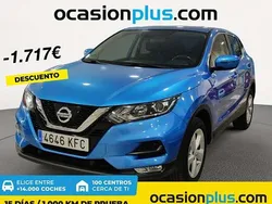 Azul Usado 2017 Nissan Qashqai Acenta SUV | 17.173 € (Un poco caro)