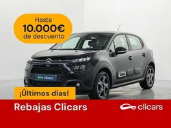 Negro Usado 2024 Citroën C3 PureTech Utilitario | 13.490 € (Precio justo)