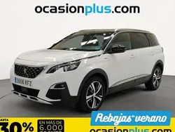 Blanco Usado 2017 Peugeot 5008 Style Monovolumen | 18.390 € (Caro)