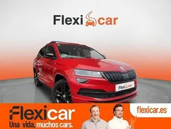 Rojo Usado 2019 Skoda Karoq SportLine SUV | 20.990 € (Un poco caro)