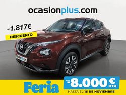 Rojo Usado 2024 Nissan Juke Acenta SUV | 19.990 € (Precio justo)