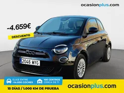 Negro Usado 2022 Fiat 500e Icon Utilitario | 12.450 € (Precio justo)