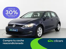 Azul Usado 2015 VW Golf VII Advance | 15.690 € (Precio justo)