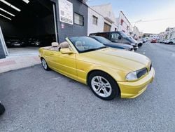 Amarillo Usado 2001 BMW 320 Cabriolet Descapotable | 6900 € (Buen precio)