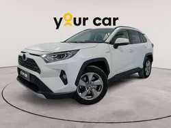 Blanco Usado 2019 Toyota RAV4 Hybrid Luxury SUV | 27.000 € (Precio justo)