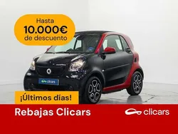 Negro Usado 2017 Smart ForTwo Electric Drive Coupe | 8990 € (Precio justo)