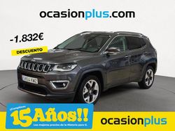 Gris / plata Usado 2018 Jeep Compass Limited SUV | 16.290 € (Precio justo)