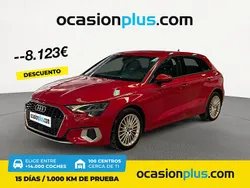 Rojo Usado 2023 Audi A3 Advanced Plus | 24.990 € (Precio justo)