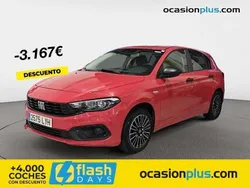 Rojo Usado 2022 Fiat Tipo City Life Berlina | 12.800 € (Precio justo)