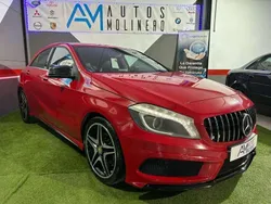 Rojo Usado 2013 Mercedes A180 AMG line Utilitario | 13.990 € (Precio justo)