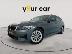 Gris Usado 2021 BMW 320 Familiar | 28.900 € (Precio justo)