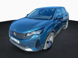Azul Usado 2021 Peugeot 3008 Active Monovolumen | 19.900 € (Precio justo)