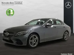 Gris Usado 2019 Mercedes C200 Berlina | 24.500 € (Precio justo)