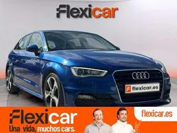 Azul Usado 2016 Audi A3 Sportback S-Line Utilitario | 18.190 € (Buen precio)
