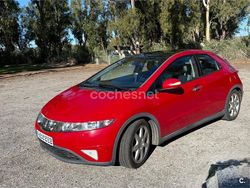 Rojo Usado 2008 Honda Civic Executive Berlina | 5500 € (Precio justo)