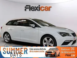 Blanco Usado 2018 Seat Leon FR Familiar | 15.790 € (Precio justo)
