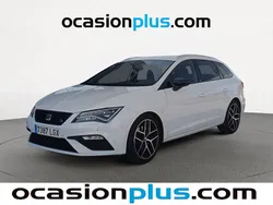 Blanco Usado 2020 Seat Leon ST FR Familiar | 18.546 € (Precio justo)