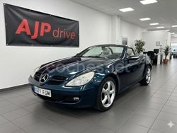 Azul Usado 2005 Mercedes SLK200 Descapotable | 9500 € (Precio justo)