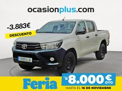 Blanco Usado 2020 Toyota HiLux Recogida | 28.650 € (Precio justo)